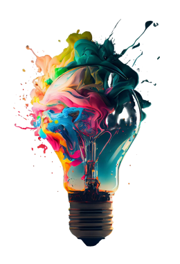 creative-light-bulb-abstract-glowing-blue-background-generative-ai 1